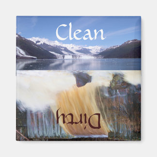 Fun Dirty Waterfall Dishwasher Magnet