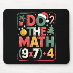 Fun Do The Math 67 Meme Six Seven Christmas Teache Mouse Mat