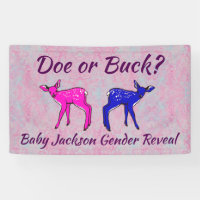 Fun "Doe or Buck" Gender Reveal