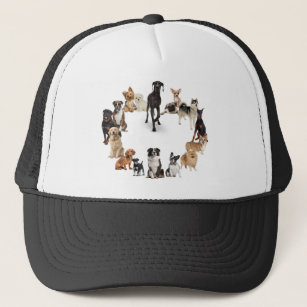 Fun Dog Breed Pet Animals Dog Trucker Hat