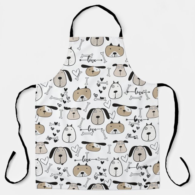 Fun Dog Lover Apron (Front)
