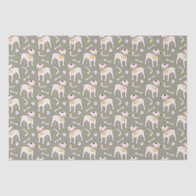 Fun Dog Lover Gift Wrapping Paper (Front)