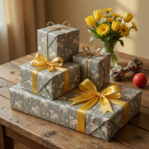 Fun Dog Lover Gift Wrapping Paper