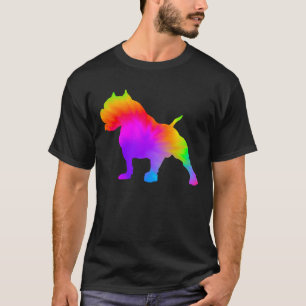 Fun Dog Lover Owner Tie Dye Pitbull T-Shirt