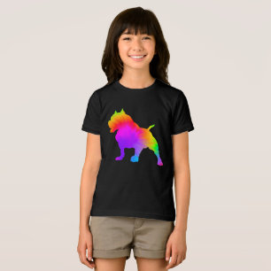 Fun Dog Lover Owner Tie Dye Pitbull Tri-Blend Shirt
