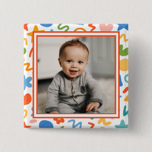 Fun Doodle Baby Photo Button