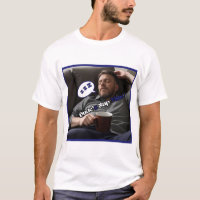 Fun Dude's Nap Time White Short-Sleeve T-Shirt
