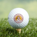 Fun Dusty Rose Pink Best Mum Ever Photo Golf Balls<br><div class="desc">Personalise the text and photo to create a unique golf gift. Designed by Thisisnotme©</div>