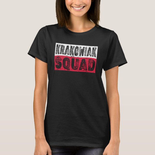 Fun Dyngus Day Shirt - Krakowiak Squad Polish Danc (Front)