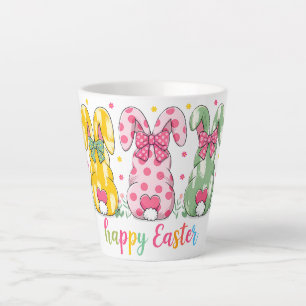 Fun Easter Bunnies Latte Mug