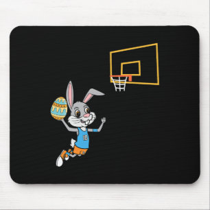 Fun Easter Egg Bunny Dunk Basketball Game Easter K Mouse Mat