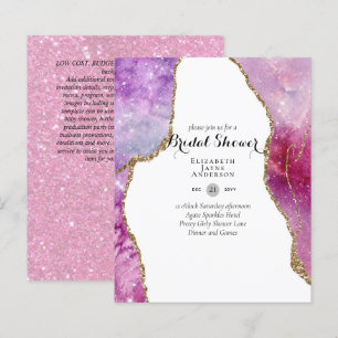 Fun Elegant, Glittery BUDGET Bridal Shower