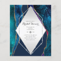 Fun Elegant, Glittery BUDGET Bridal Shower
