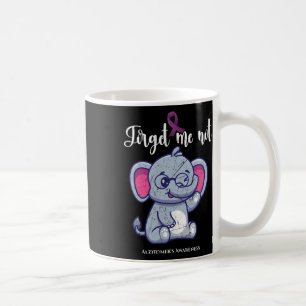 Fun Elephant Flower Forget Me Not Heimerheimer Awa Coffee Mug