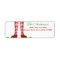 Fun elf Christmas Address Label