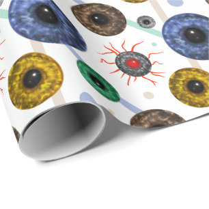 Fun Eyeballs Wrapping Paper