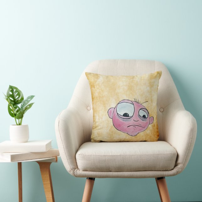 Fun Face Pillow! Cushion (Chair)