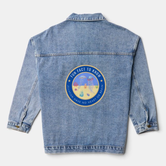 Fun fact to know about Jellyfish Denim Jacket (Back)