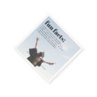 Fun Facts | Modern Simple Photo Overlay Napkins