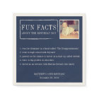 Fun Facts personalised napkins for birthdays