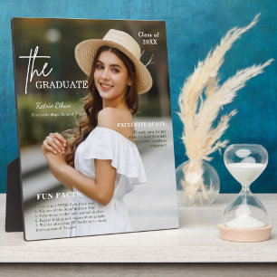 Fun Facts Photo Graduation Plaque   Class of 2027 