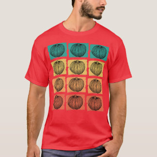 Fun Fall Autumn Halloween Season Pumpkins And Gour T-Shirt