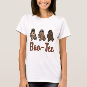 Fun Fall Halloween Ghost Boujee Boo-jee Spooky Sea T-Shirt