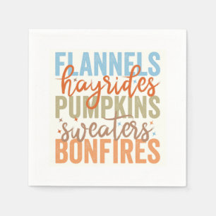 Fun Fall Vibes Napkin