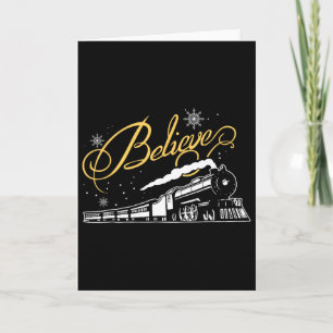 Fun Family Christmas North Pole Polar Express All Card
