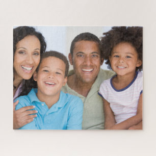 Fun Family Photo Custom Jigsaw Puzzle