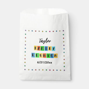 Fun Family Reunion Multi-Colour Souvenir Gift Favour Bags