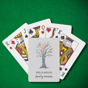 Fun Family Reunion Playing Cards