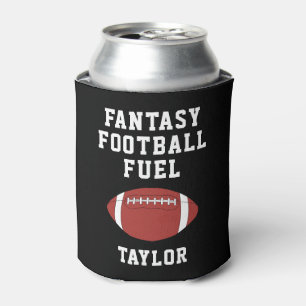 Fun Fantasy Football Custom Name Personalised Text Can Cooler