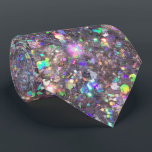 fun faux glitter party pattern neck tie<br><div class="desc">fun faux glitter party pattern neck tie</div>