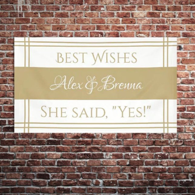 Fun favourite!  Custom engagement Banner (Creator Uploaded)