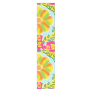 Fun Festive Festival Cheerful Bright Table Runner