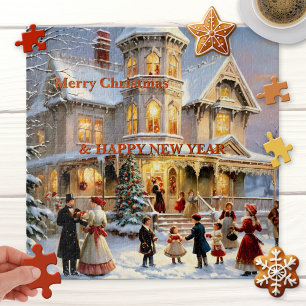 Fun Festive Vintage Christmas Puzzle