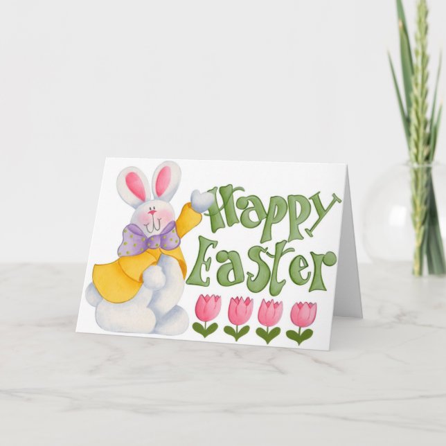 Fun Filled Easter - Childrens Easter Greeting Card (Front)
