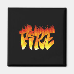 Fun Fire And Ice Costume Halloween Family Matching Magnet