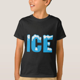 Fun Fire and Ice Costume Halloween Family Matching T-Shirt