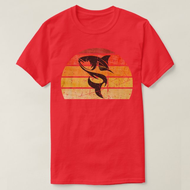 Fun fishing, fishing, fishing, high sea fishing  T-Shirt (Design Front)