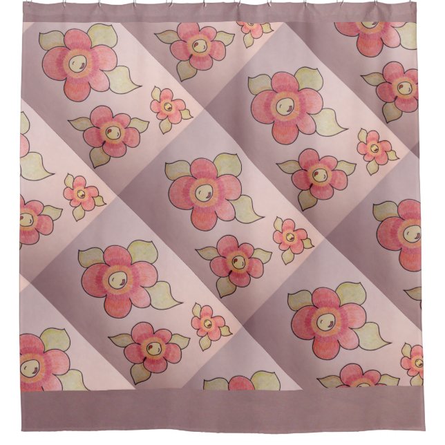 Fun Floral Curtain (Front)