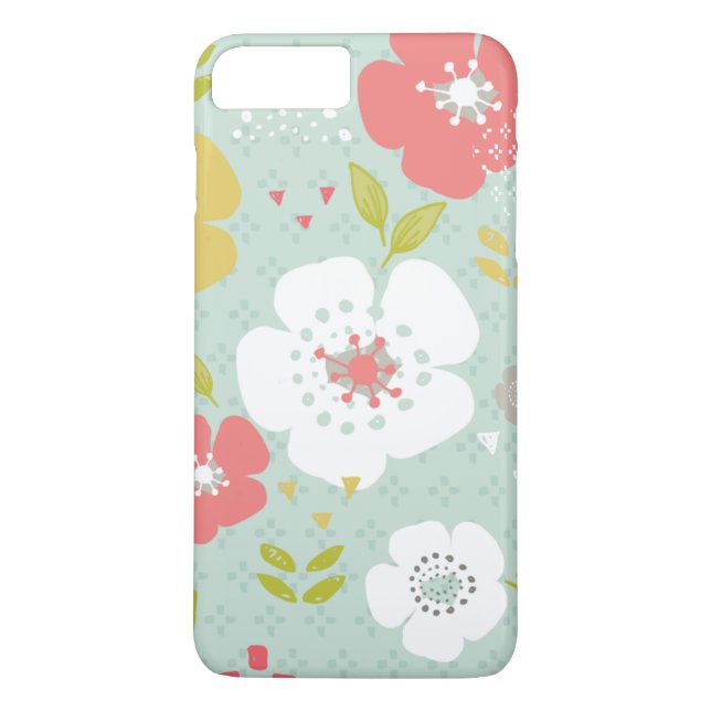 Fun Floral Fantasy Case-Mate iPhone Case (Back)