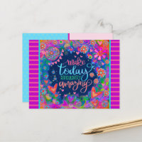 Fun Floral Hearts Ridiculously Amazing Quote 