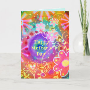 Fun Floral Mother’s Day Card
