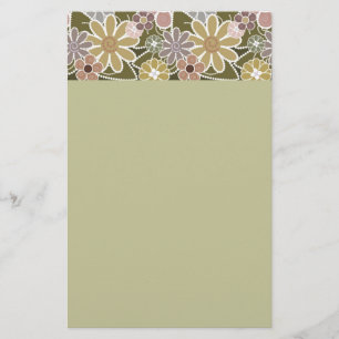 Fun Floral Stationery