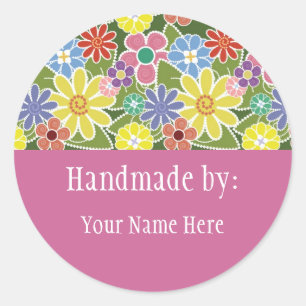 Fun Florals Bright Sticker