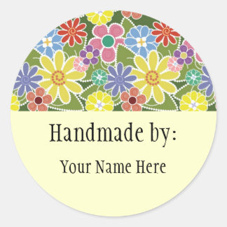 Fun Florals Bright Sticker