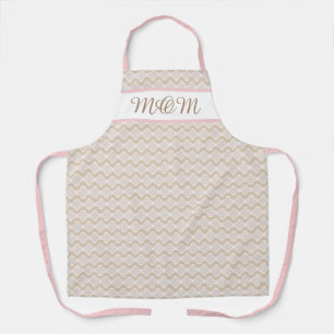 Fun Flower Print Apron