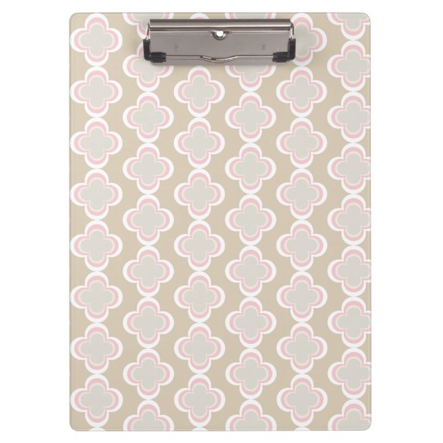 Fun Flower Print Clipboard (Front)